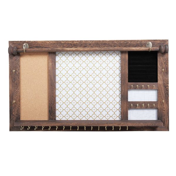 Wooden Jewelry Wall Mount - Large XH Online Hot Sale