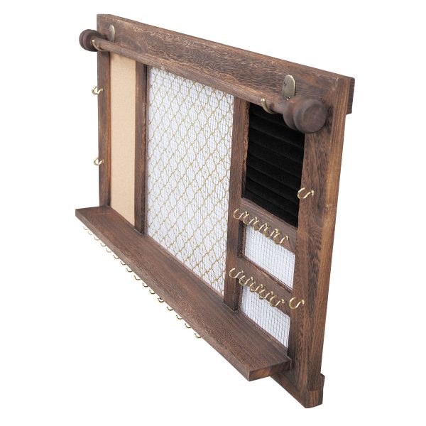 Wooden Jewelry Wall Mount - Large XH Online Hot Sale - Image 4